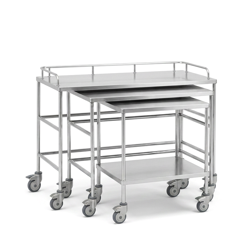 Stainless Steel Surgical Instrument Trolley